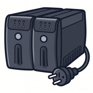 UPS East 700VA Line Interactive Simulated Sine Wave (Tower)