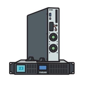 Faran Vigor RT Online High Frequency 6kVA - 10kVA UPS