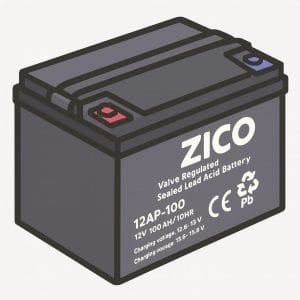 Zico UPS Battery 12V 100Ah