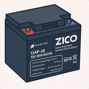 Zico UPS Battery 12V 28Ah