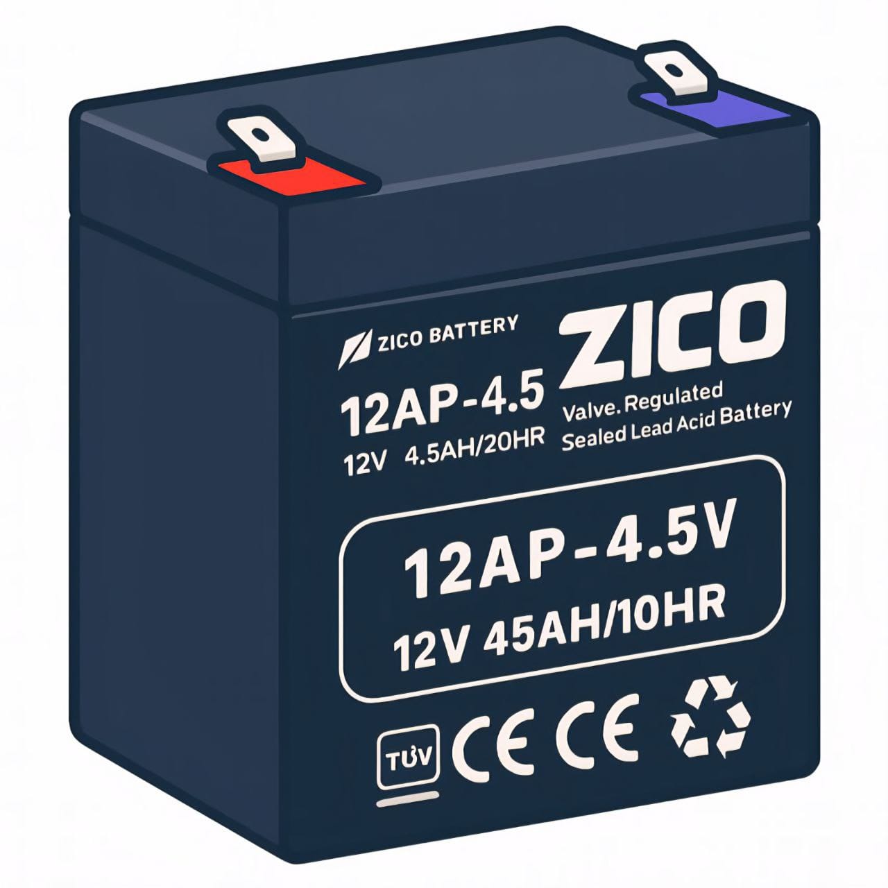 Zico UPS Battery 12V 4.5Ah
