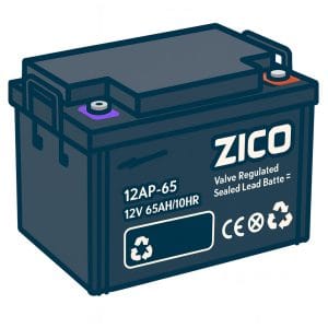 Zico UPS Battery 12V 65Ah