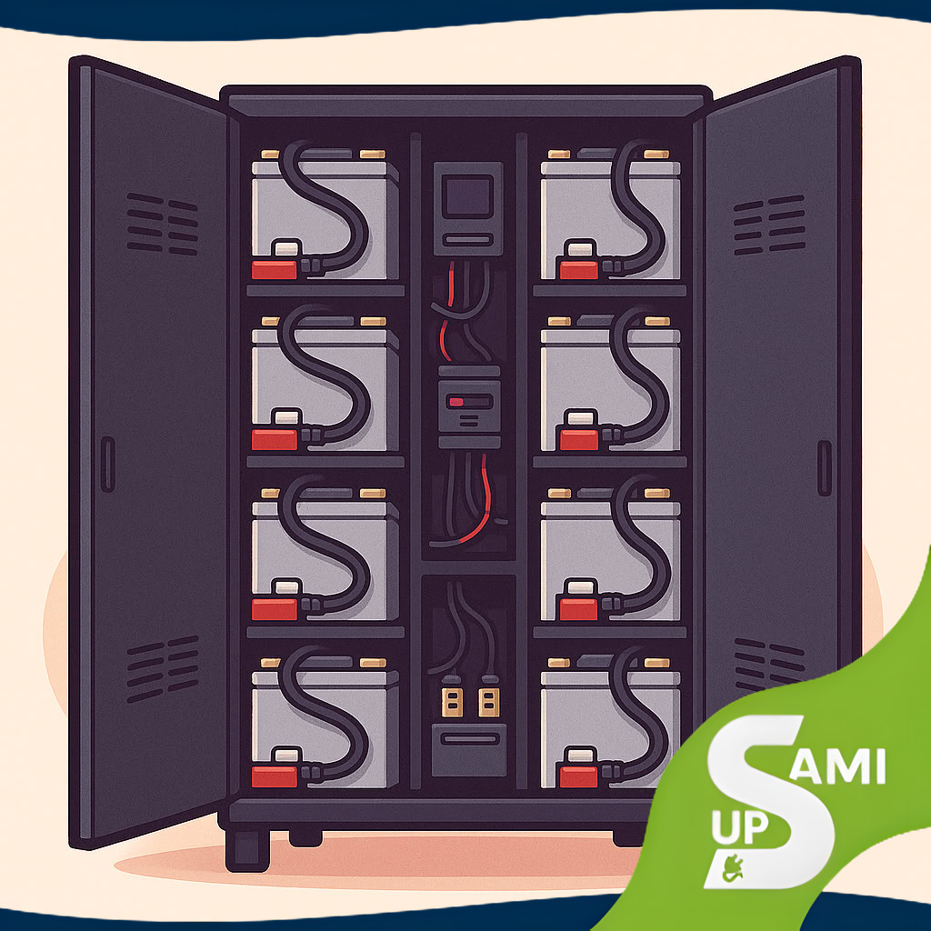 کابینت باتری سایز بزرگ